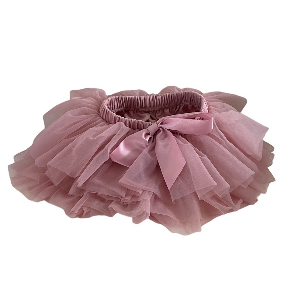 Tortoise & Rabbit Pink Ballerina Baby Toddler Tu-Tu Skirt with attached bottoms